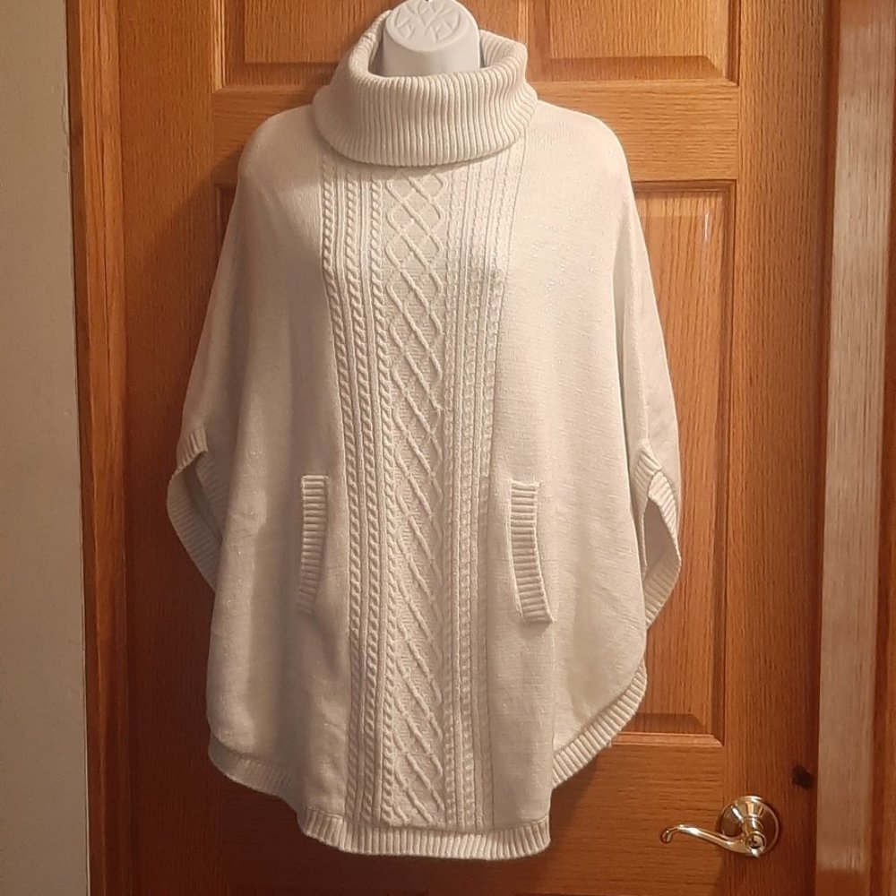 Turtleneck Poncho